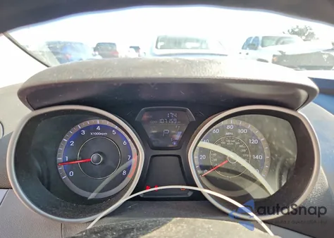 2013 Hyun Elantra Gl из США, поврежденный, VIN KMHDH4AE1DU521931